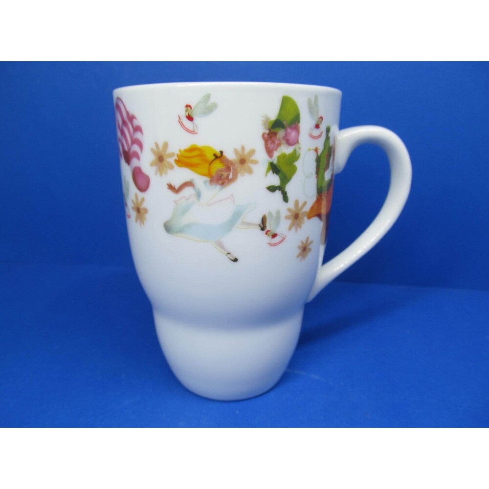 Disney Alice in Wonderland Cappuccino Tall Mug Excellent Condition Rare